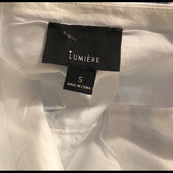 Lumiere Striped Peplum Bottom Dress Size Small NWT - Picture 8 of 8